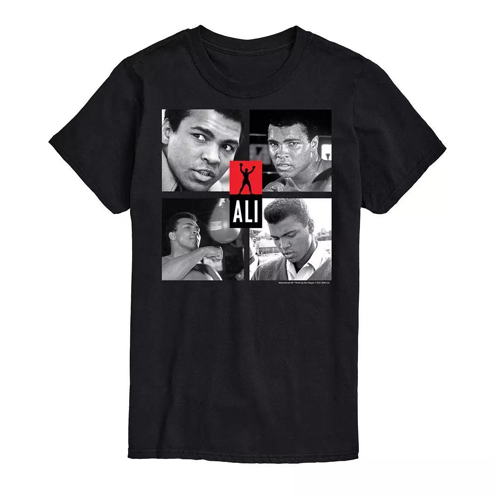 Big & Tall Muhammad Ali Image Gride Tee Tee, Men's,  Product Image