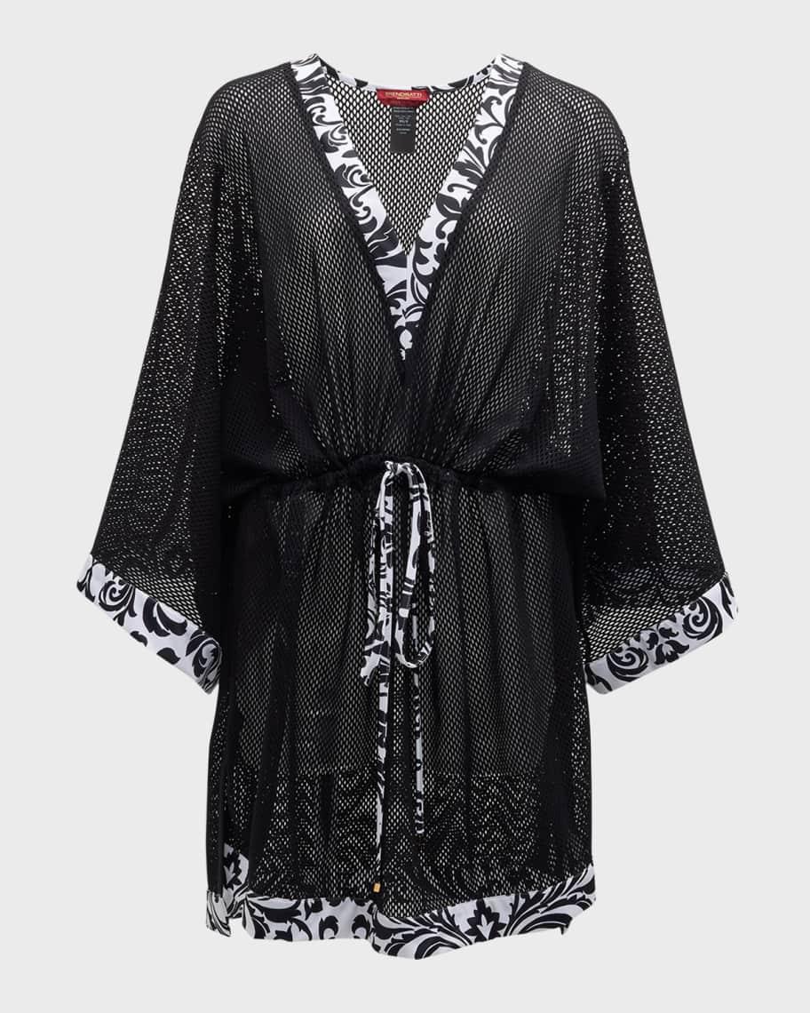 Maggio Mesh Net Kaftan Coverup  Product Image