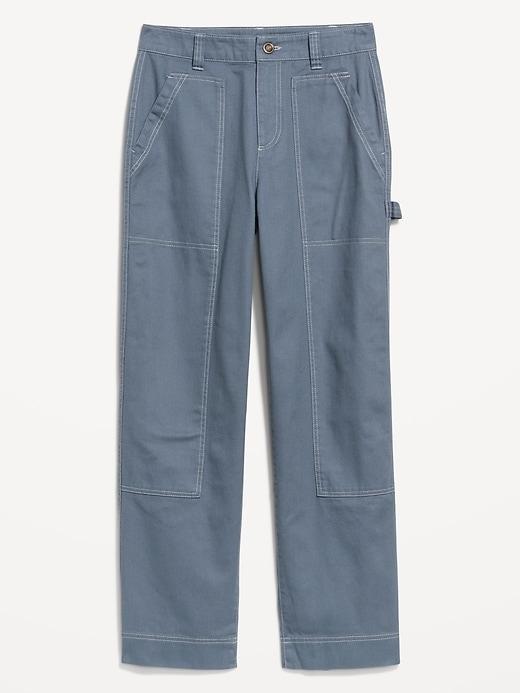 High-Waisted Utility Pants Product Image