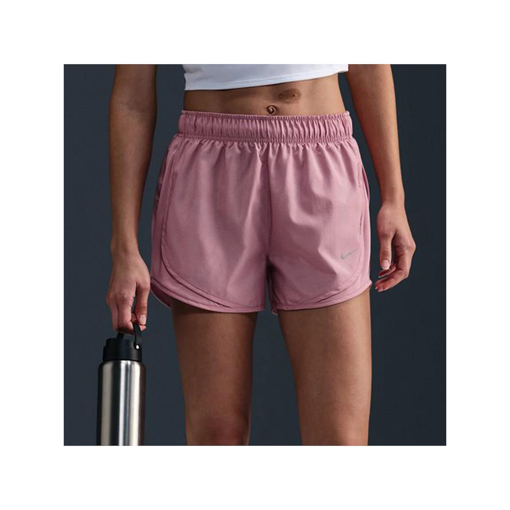 Nike Womens Tempo Dri-FIT Mid-Rise Brief-Lined Running Shorts | HM6096-017 Product Image