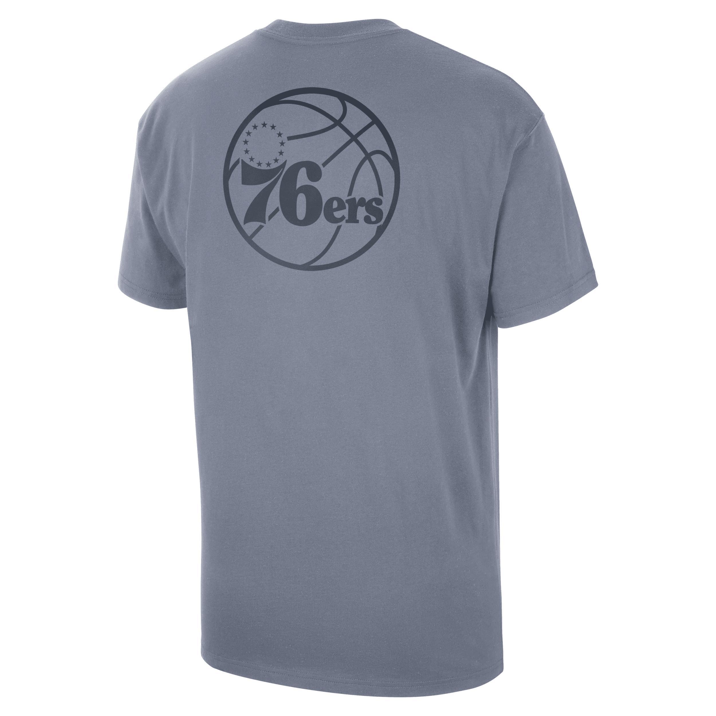 Men's Philadelphia 76ers Courtside Statement Edition Jordan NBA T-Shirt Product Image