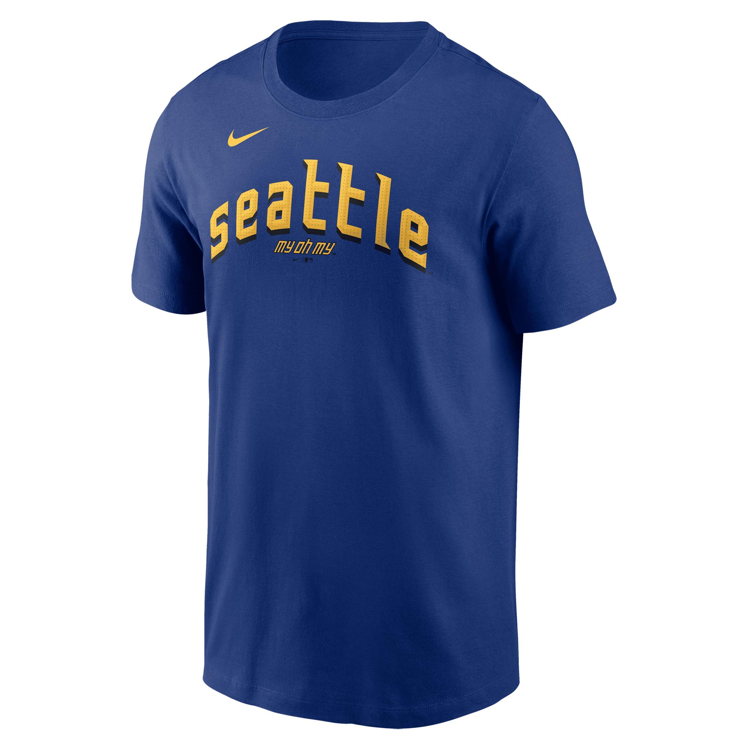 Ken Griffey Jr. Seattle Mariners City Connect Fuse Men’s Nike MLB T-Shirt Product Image