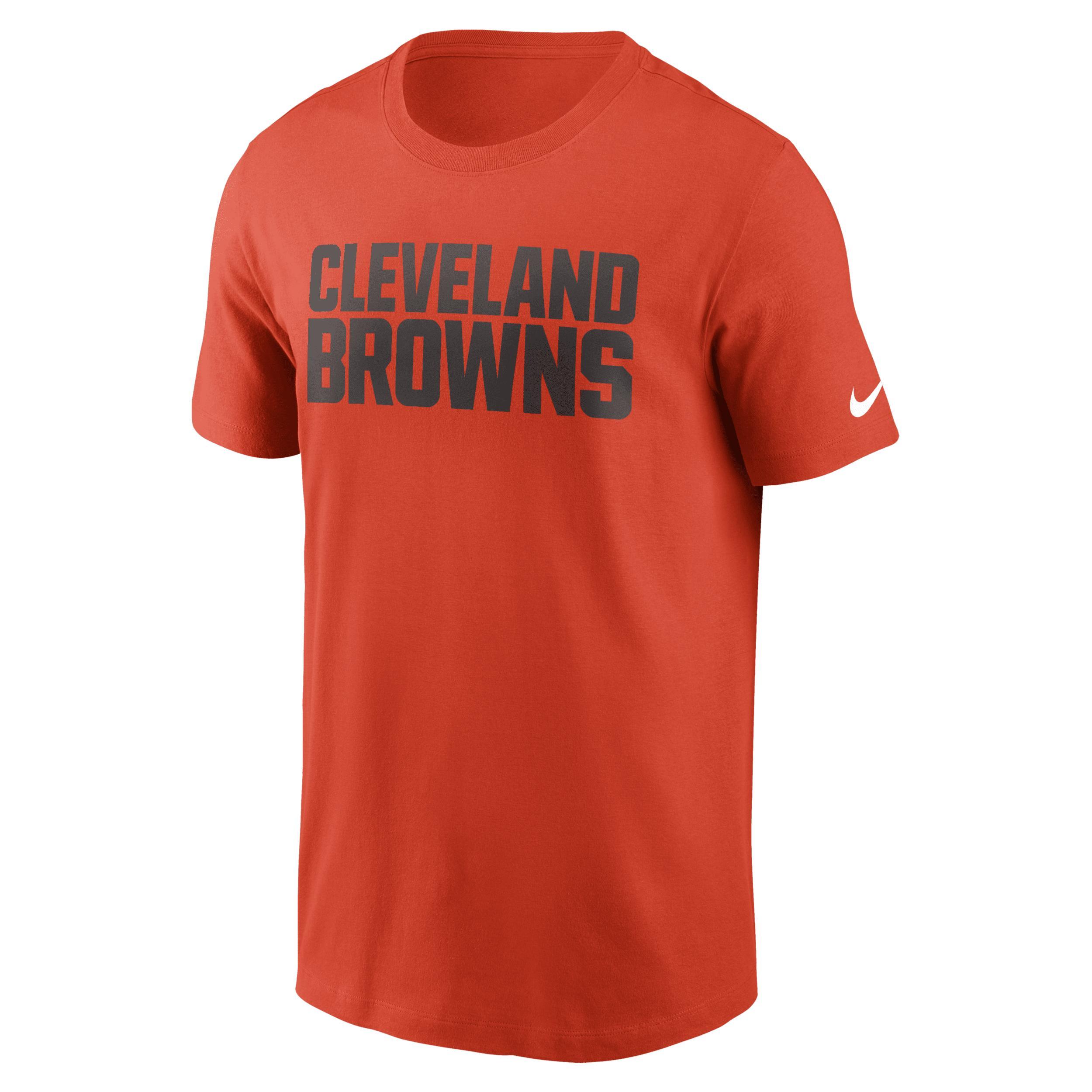 Cleveland Browns Primetime Wordmark Essential Nike Mens NFL T-Shirt Product Image