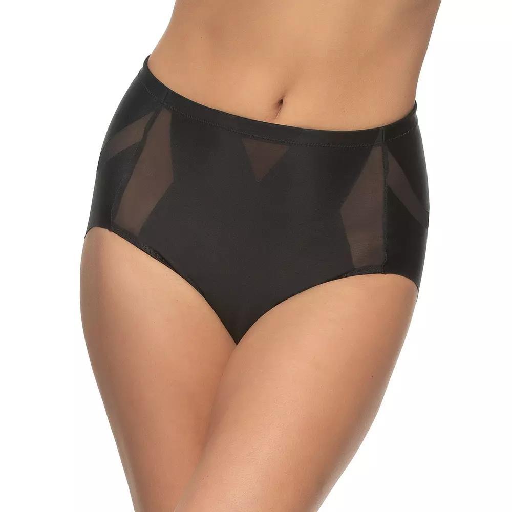 Jezebel by Felina Uplifted Satin & Mesh Shaper Briefs 640208, Women's,  Product Image