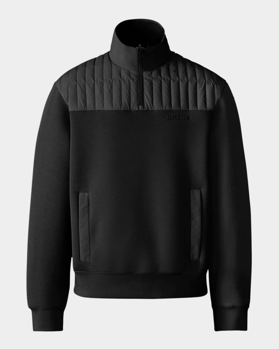 Men's Corey Hybrid Down Quarter-Zip Sweater Product Image