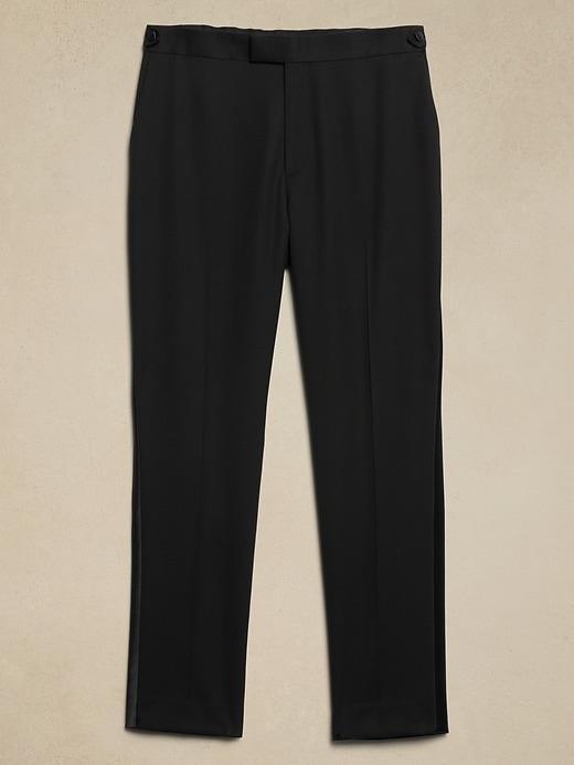 Tailored-Fit Luxe Tuxedo Suit Trouser Product Image