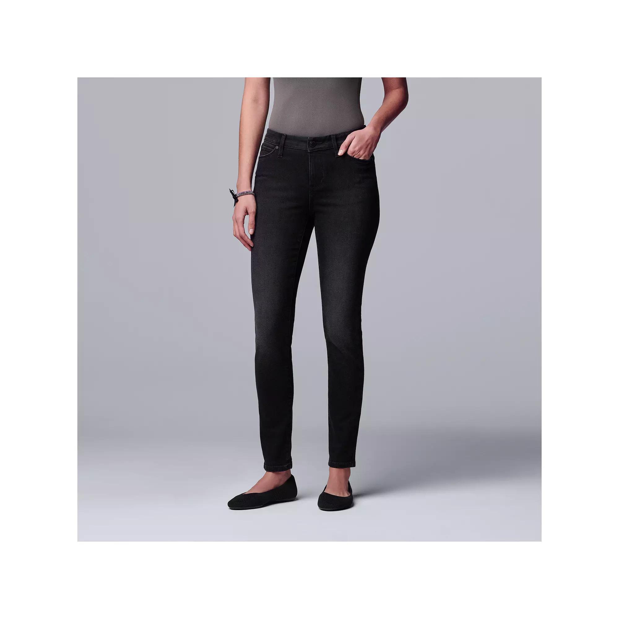 Women's Simply Vera Vera Wang Power Stretch Core Skinny Jeans,  Product Image