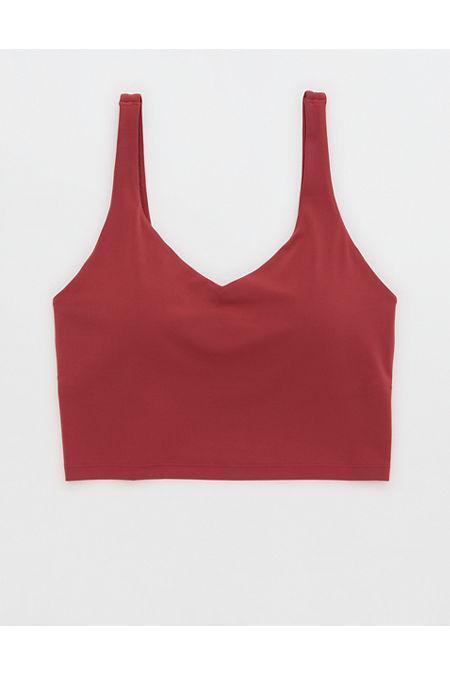 OFFLINE By Aerie Real Me Low Key Longline Sports Bra Women's Product Image