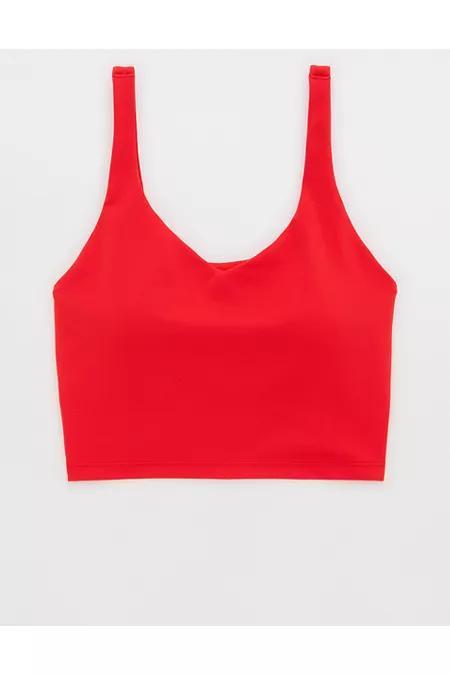 OFFLINE By Aerie Real Me Low Key Longline Sports Bra Women's Product Image