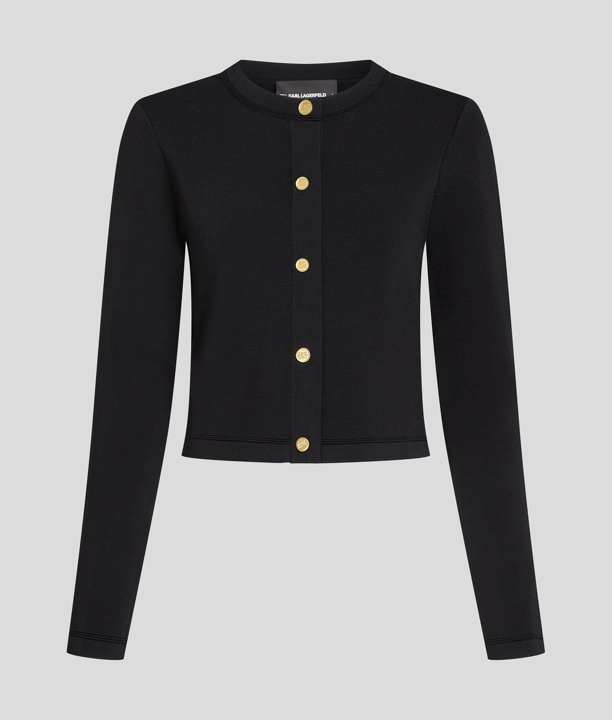 BUTTON-DETAIL CARDIGAN Product Image