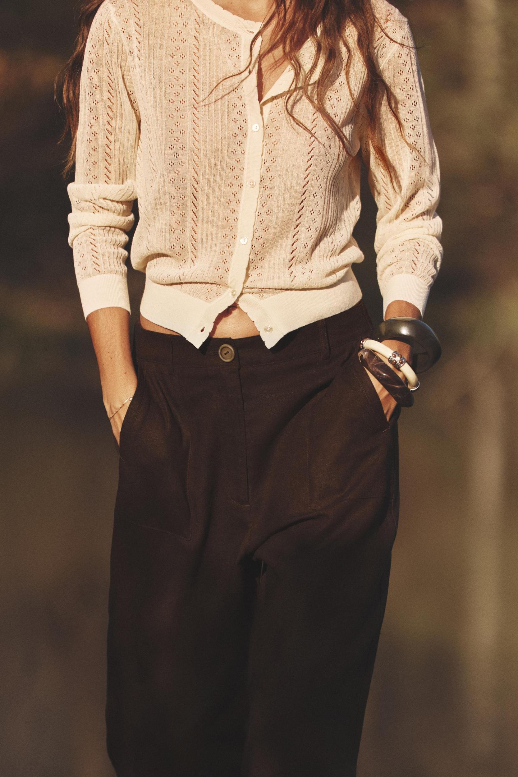 LINEN JOGGER PANTS Product Image