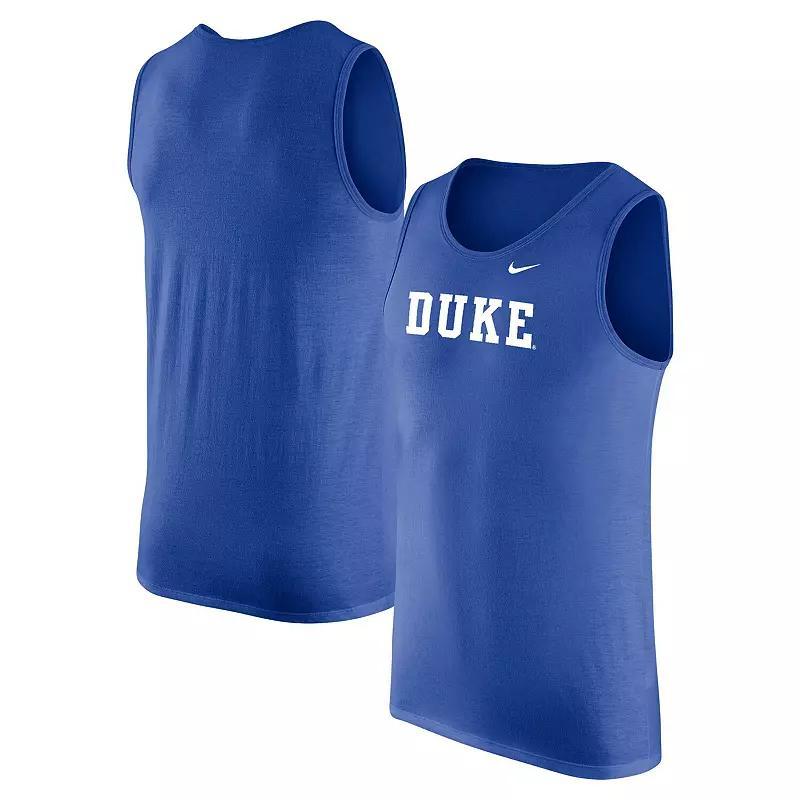 Mens Nike Royal Duke Devils Tank Top Product Image