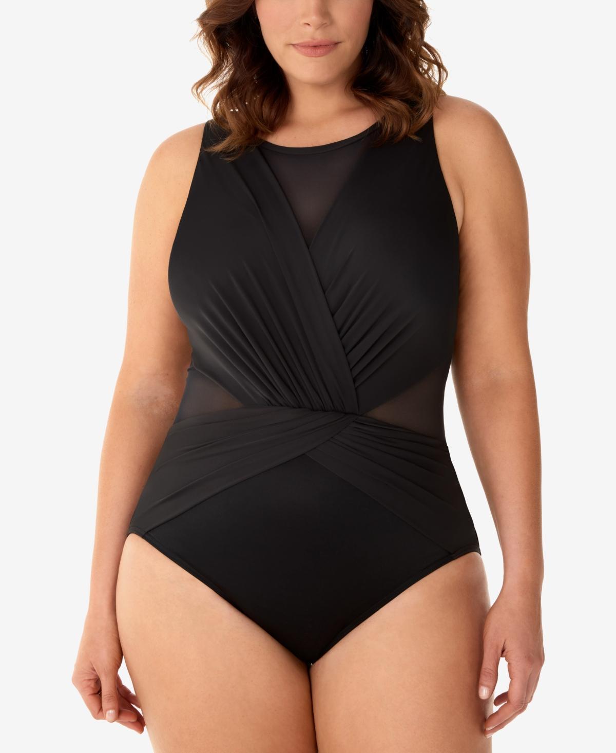 Womens Plus Illusionists Palma One-Piece Swimsuit Product Image