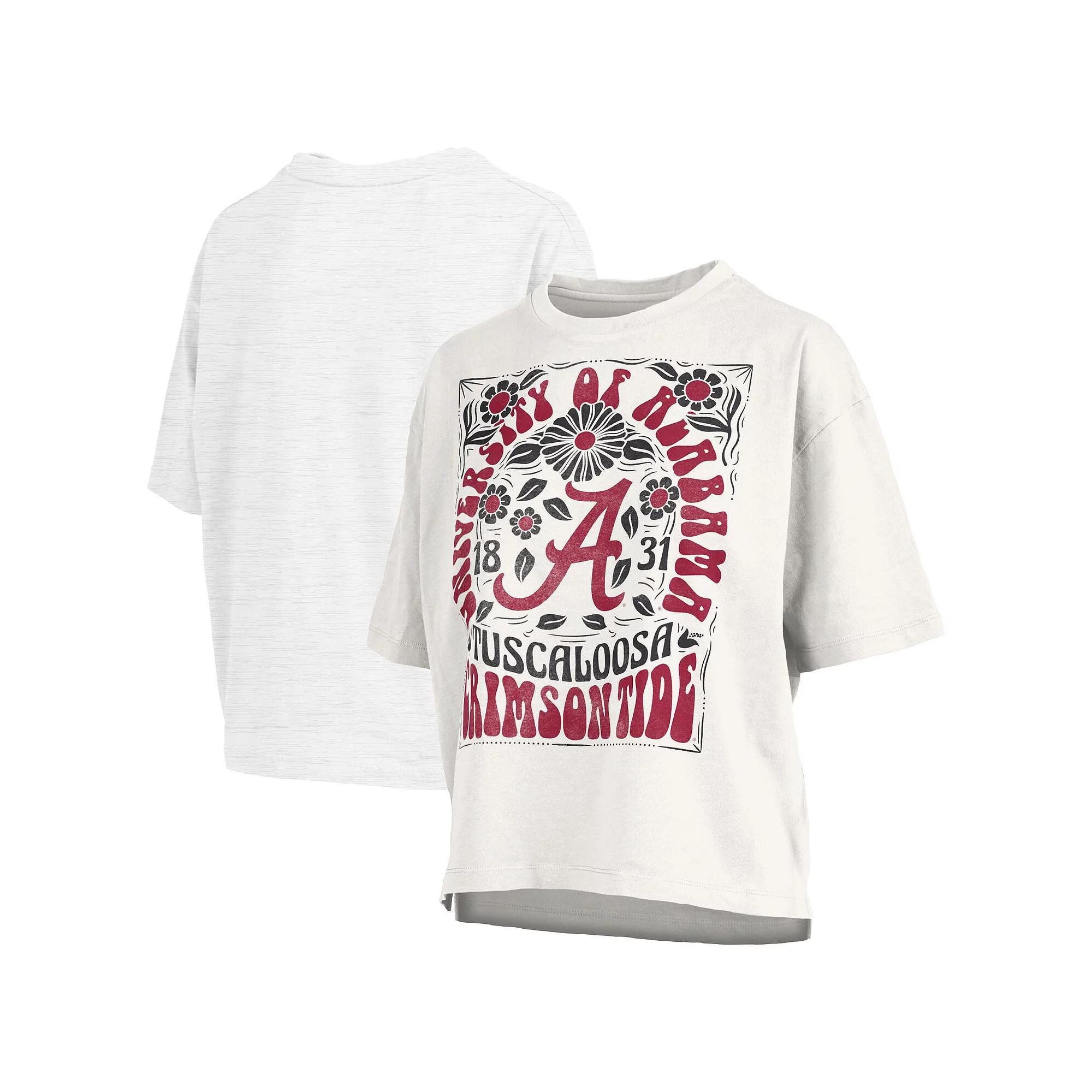 Women's Pressbox White Alabama Crimson Tide Harmony Over Product Image