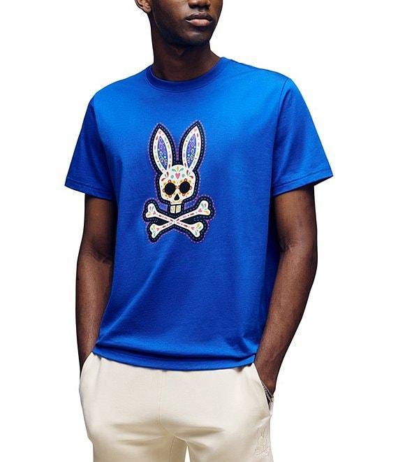Psycho Bunny Day of the Dead Graphic Short Sleeve T-Shirt Product Image