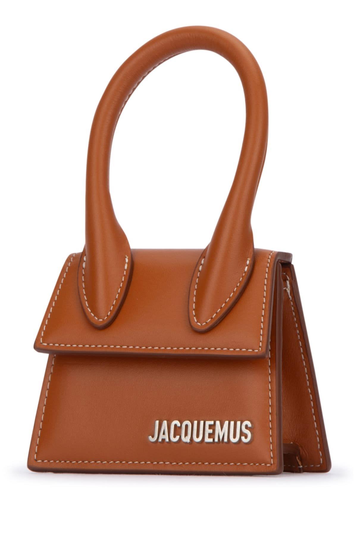 JACQUEMUS Le Chiquito Homme Top Handle Bag In Lightbrown2 Product Image