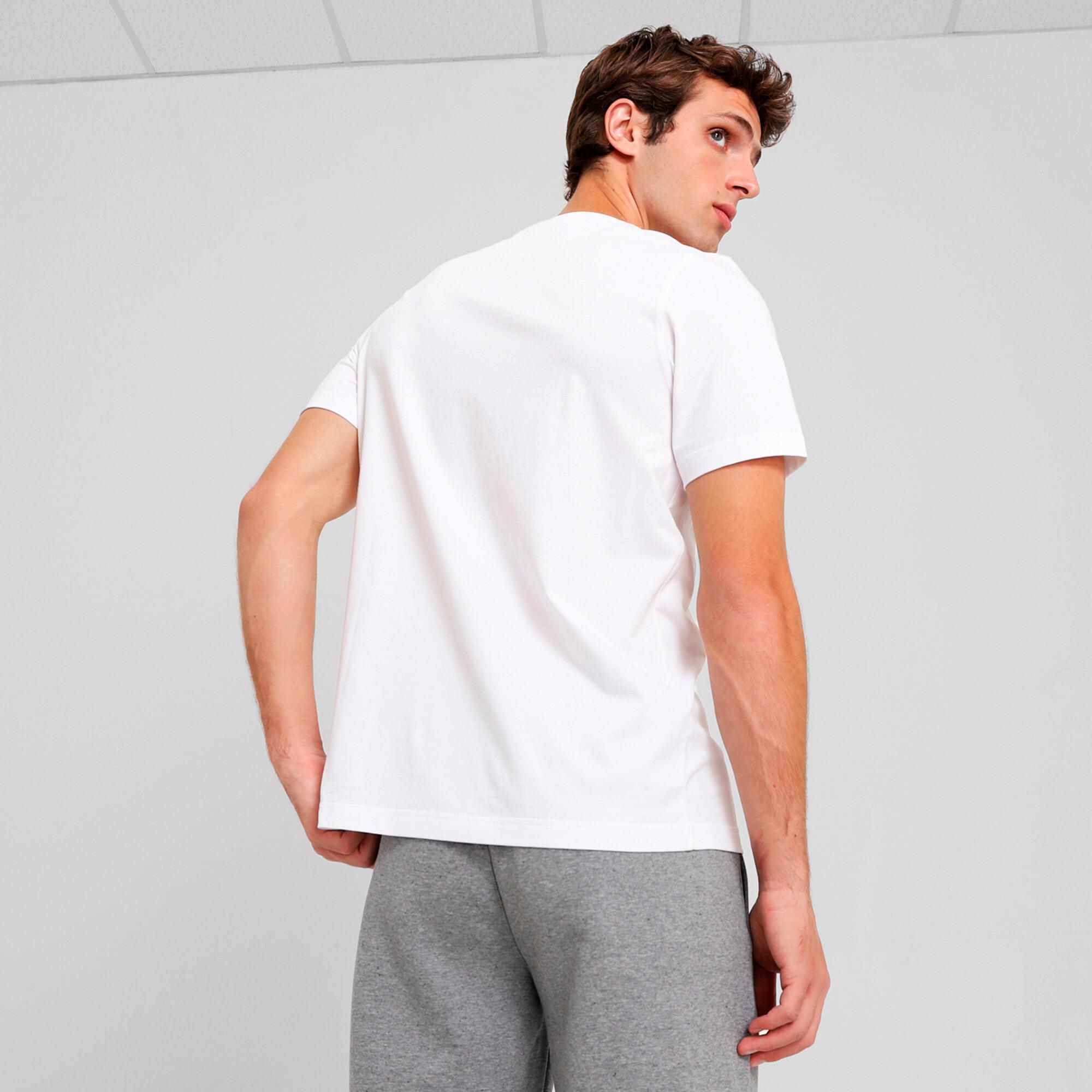 PUMA Wardrobe Essentials Suede Men's T-Shirt Product Image