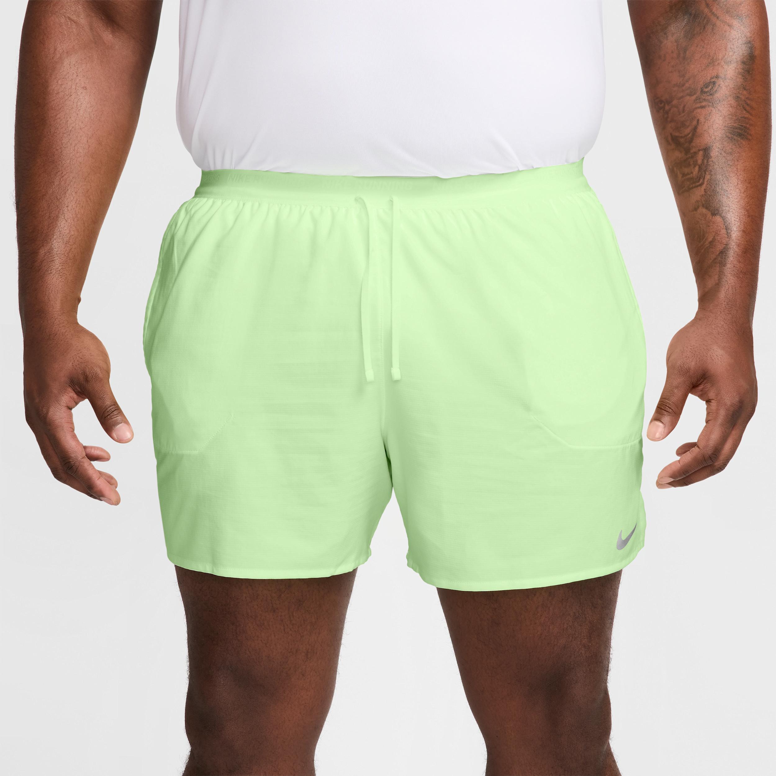 Nike Mens Stride Dri-FIT 5 Brief-Lined Running Shorts | DM4755-701 Product Image