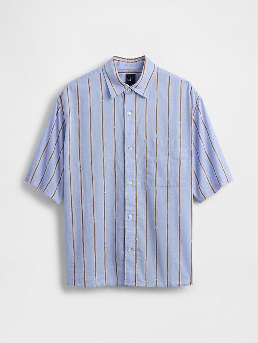 Linen-Cotton Shirt Product Image