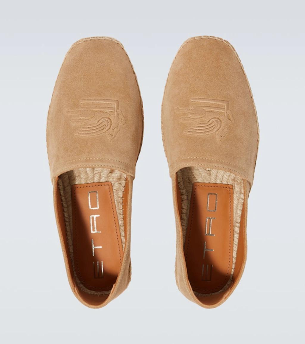 ETRO Suede Espadrilles In Beige Product Image