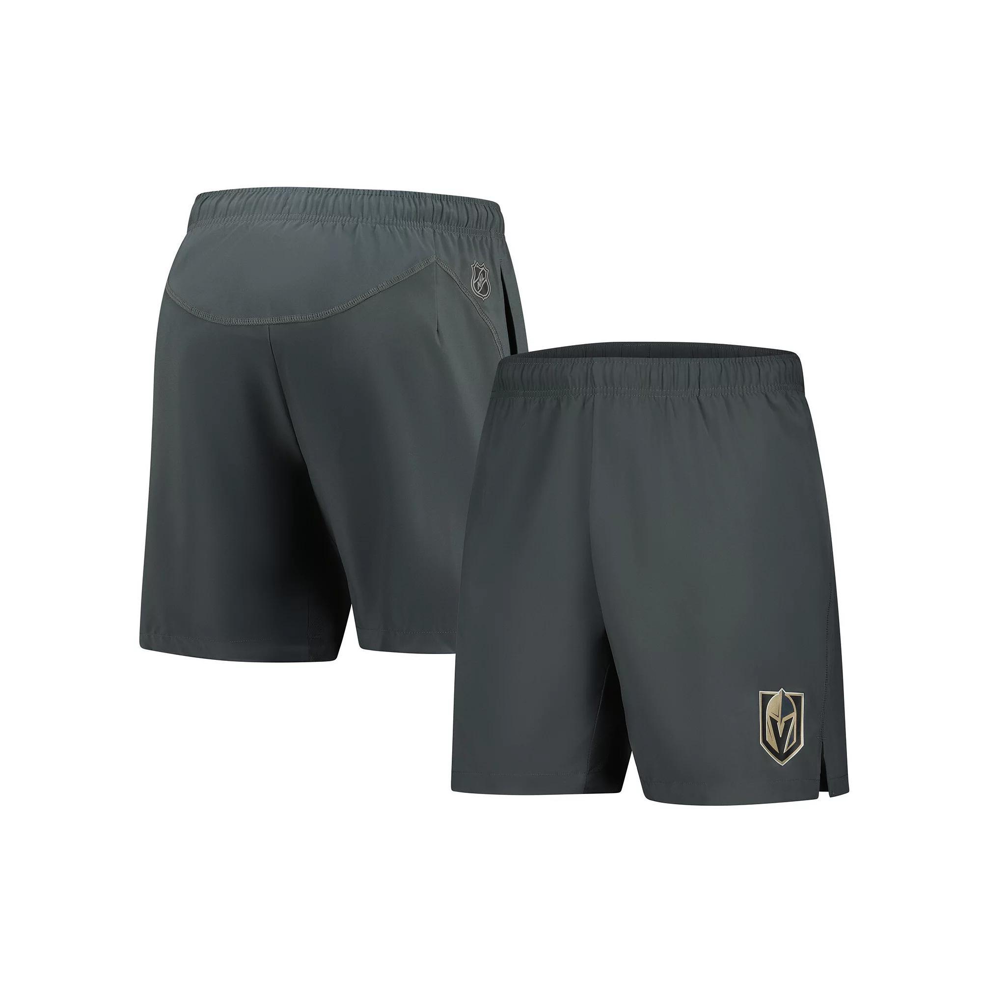 Men's Fanatics  Gray Vegas Golden Knights Tech Training Shorts, Size: Small, Lvk Grey Product Image