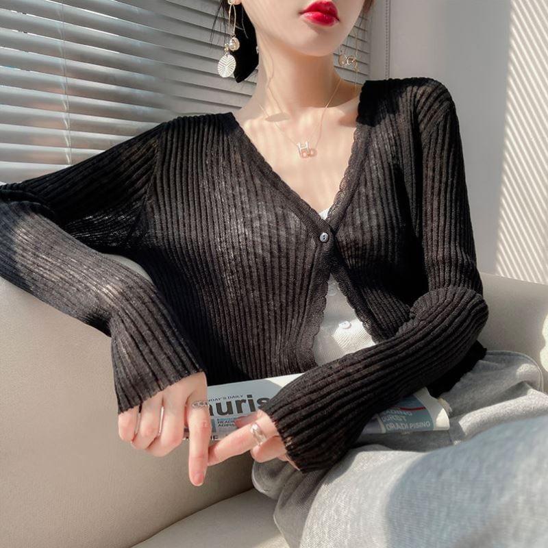 Sheer Cardigan Product Image