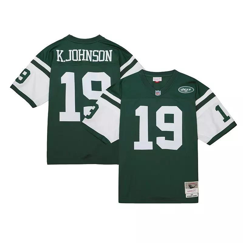 Mens Mitchell & Ness Keyshawn Johnson New York Jets 1998 Legacy Replica Jersey Product Image