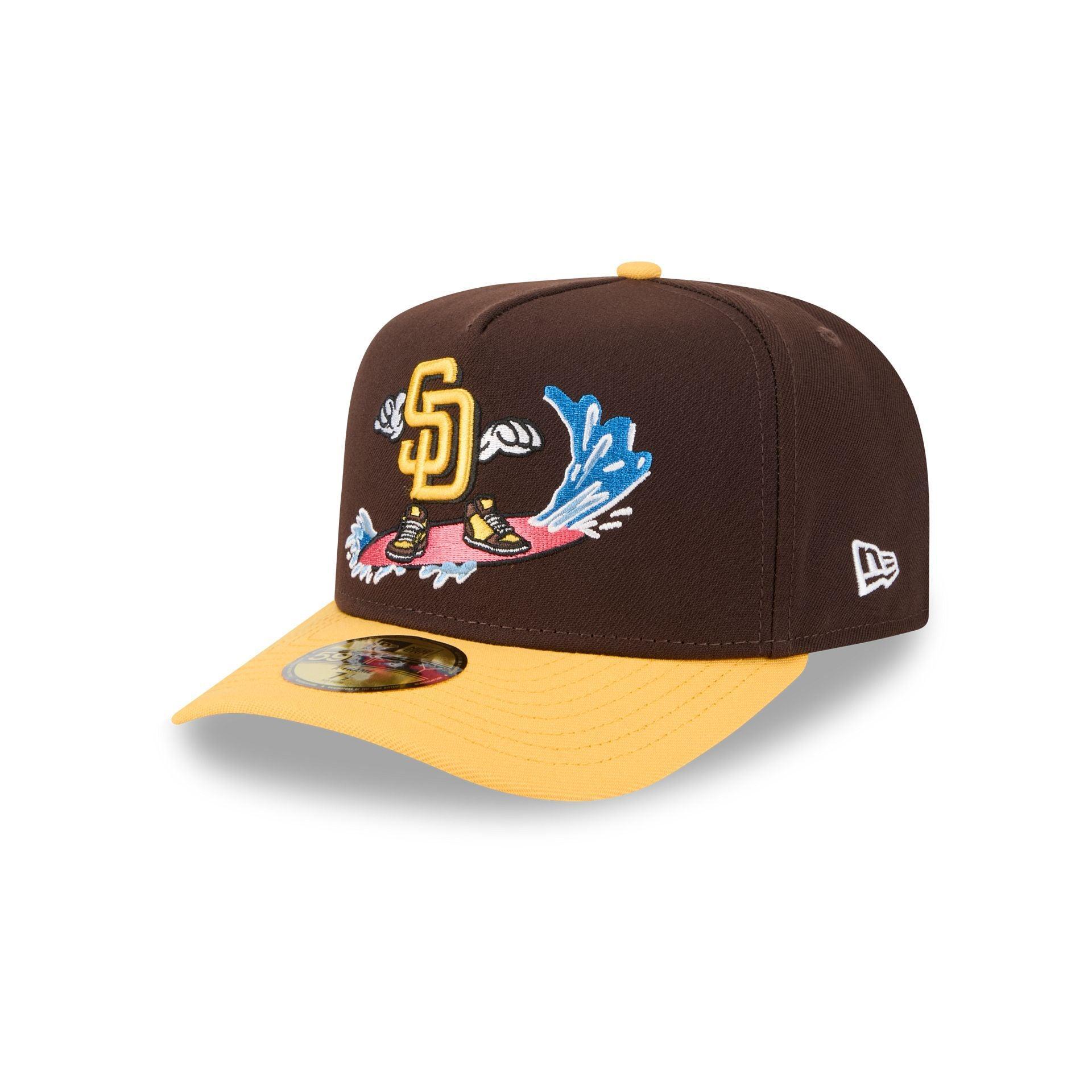 San Diego Padres Cartoon 59FIFTY A-Frame Fitted Hat Male Product Image