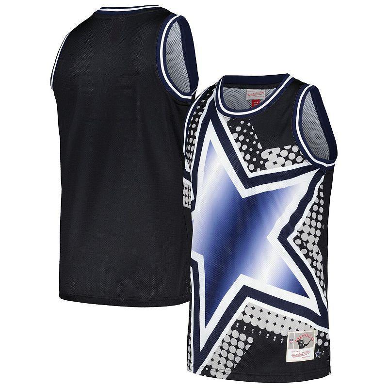 Mens Mitchell & Ness Dallas Cowboys Big Face 7.0 Fashion Tank Top Product Image