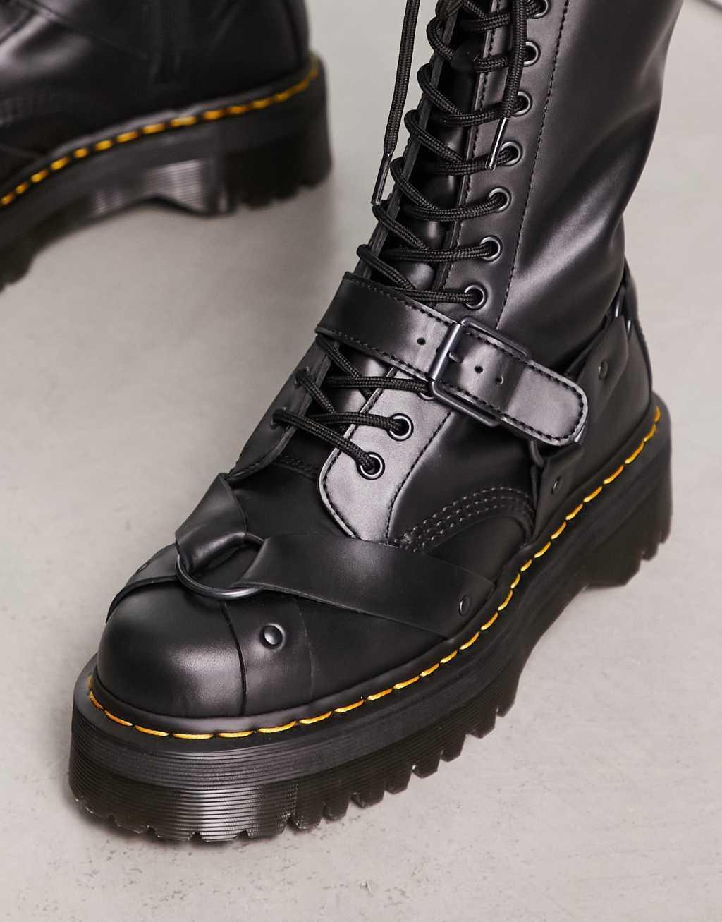 Dr Martens 1914 quad harness leather boots Product Image