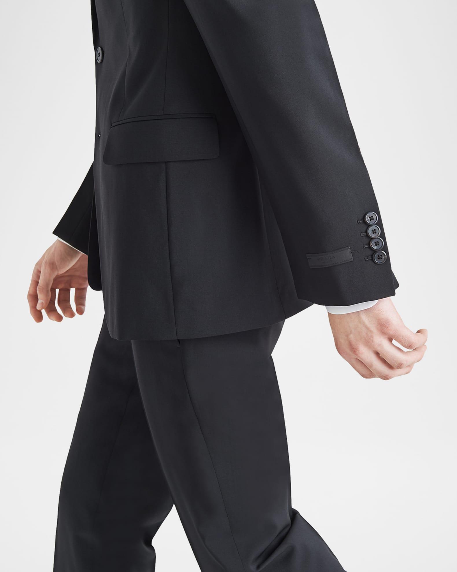 Men's Wool-Mohair Solid Suit Product Image
