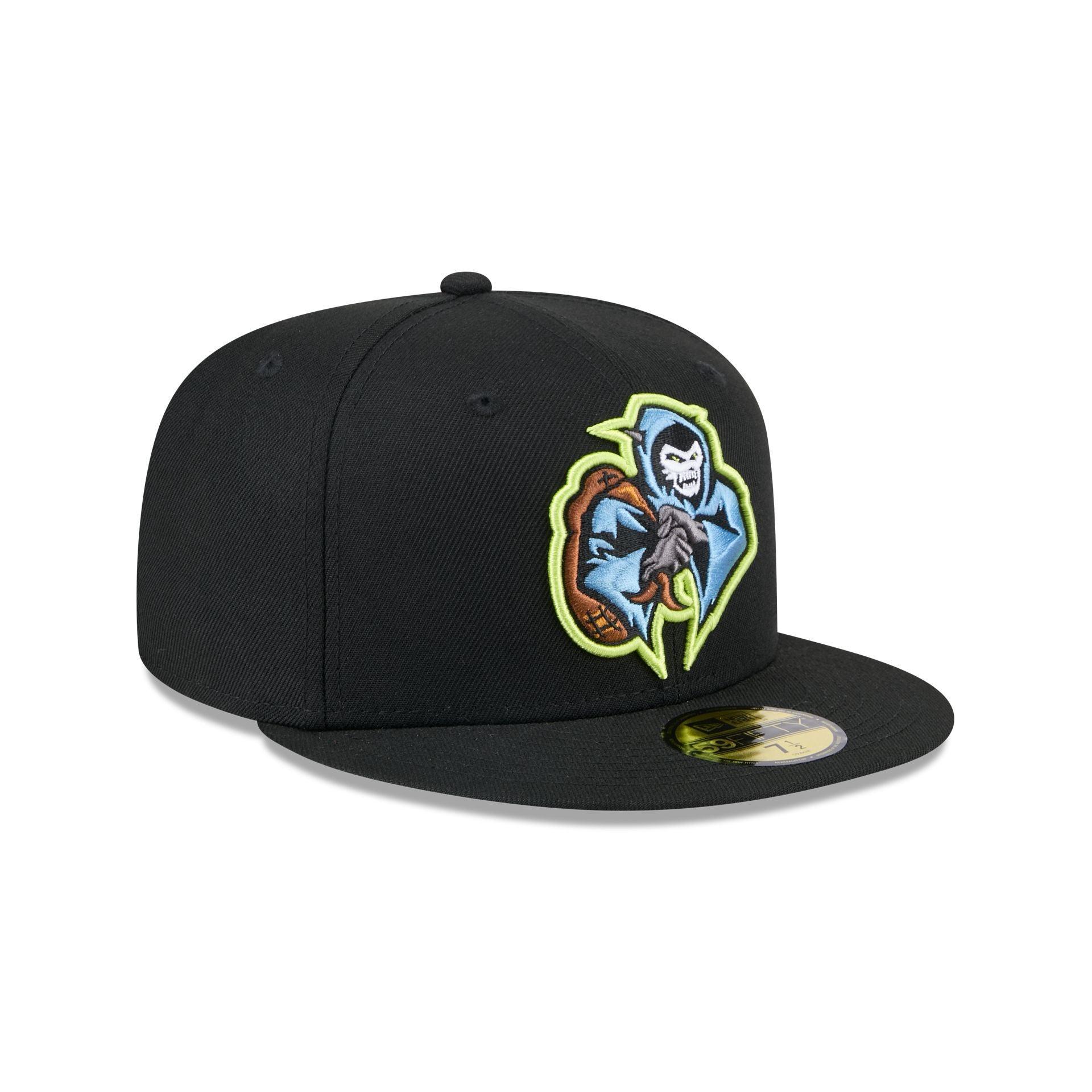 Pittsburgh Pirates Black Poly Rope Split Panel 59FIFTY Fitted Hat Male Product Image