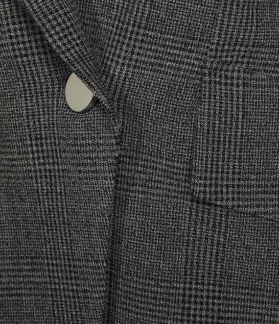 BOSS by Hugo Boss Jarinara Woven Notch Lapel Collar Long Sleeve Pocketed Blazer Product Image