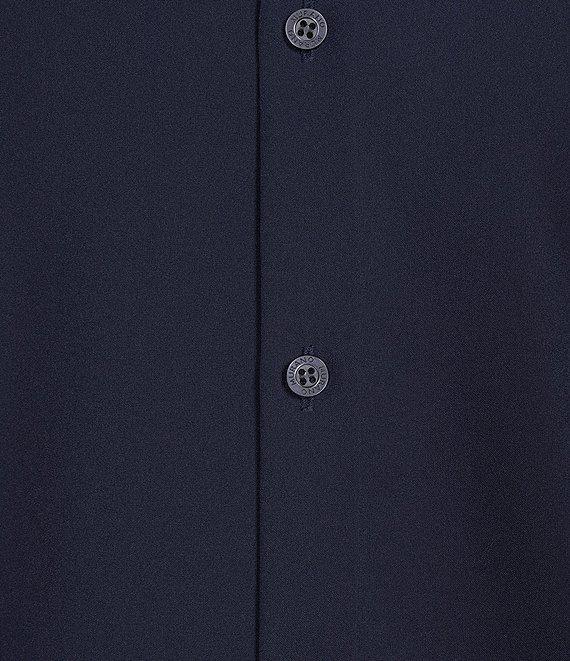 Murano Slim Fit Performance Stretch Solid Long Sleeve Woven Shirt Product Image
