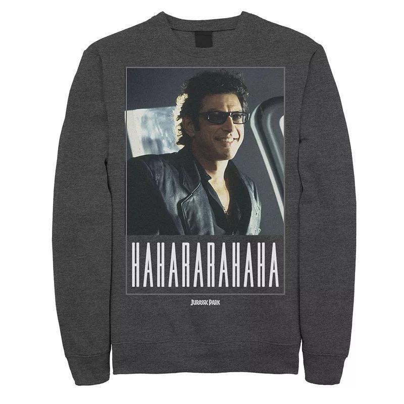 Men's Jurassic Park Ian Malcolm Hahararahaha Sweatshirt,  Product Image