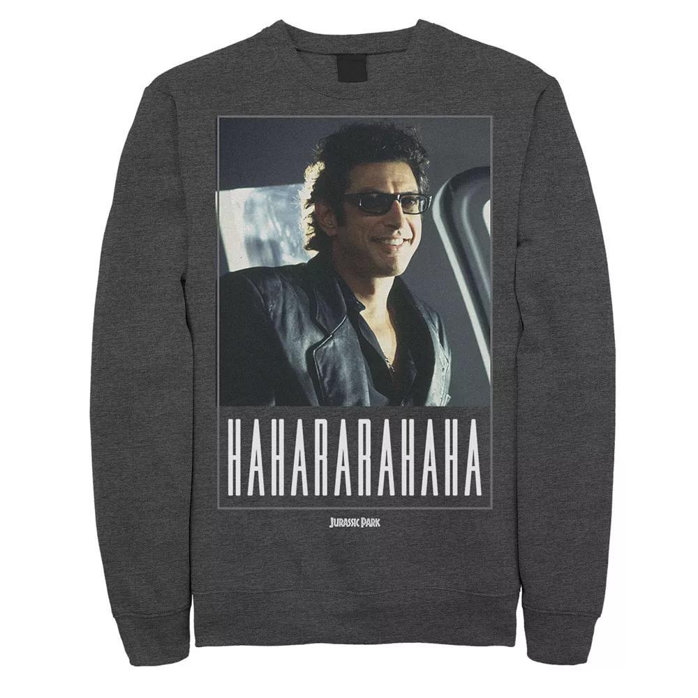 Men's Jurassic Park Ian Malcolm Hahararahaha Sweatshirt,  Product Image