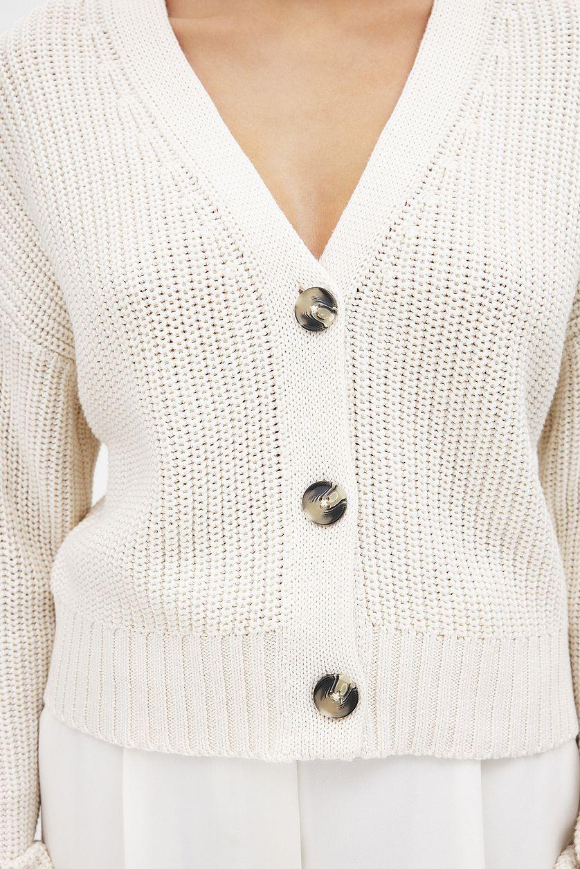 Short Knitted Cardigan Product Image