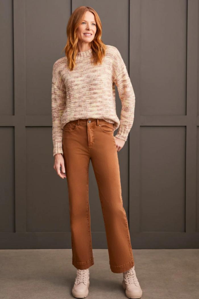 Space Dye Mock Neck Sweater Product Image