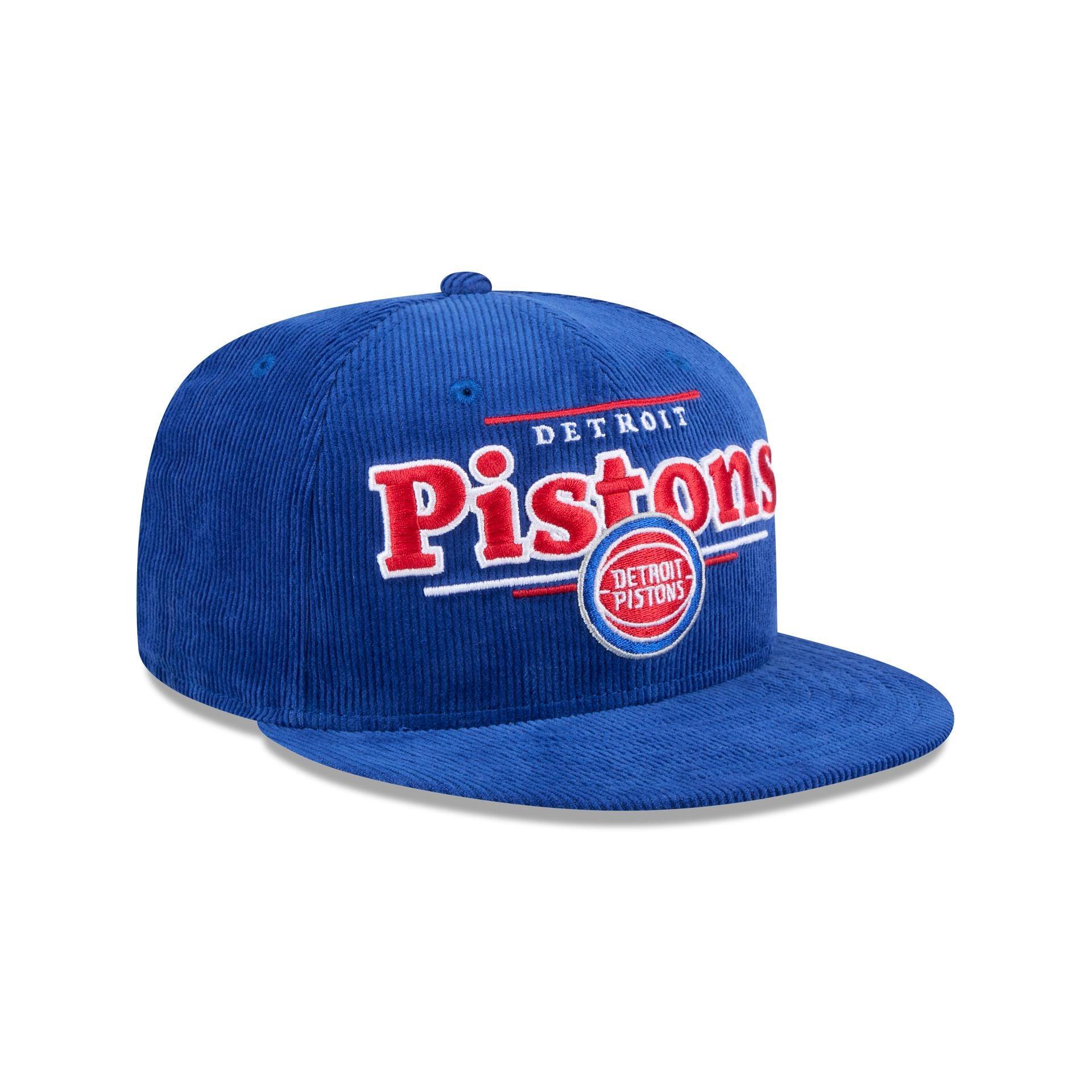 Detroit Pistons Throwback Display 9FIFTY Snapback Hat Male Product Image