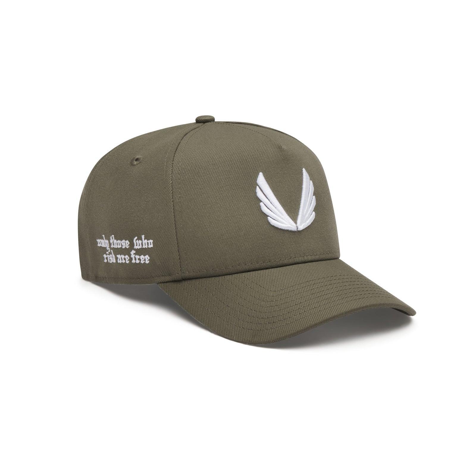 New Era® 9Forty® A-Frame Hat - Faded Olive/White Product Image