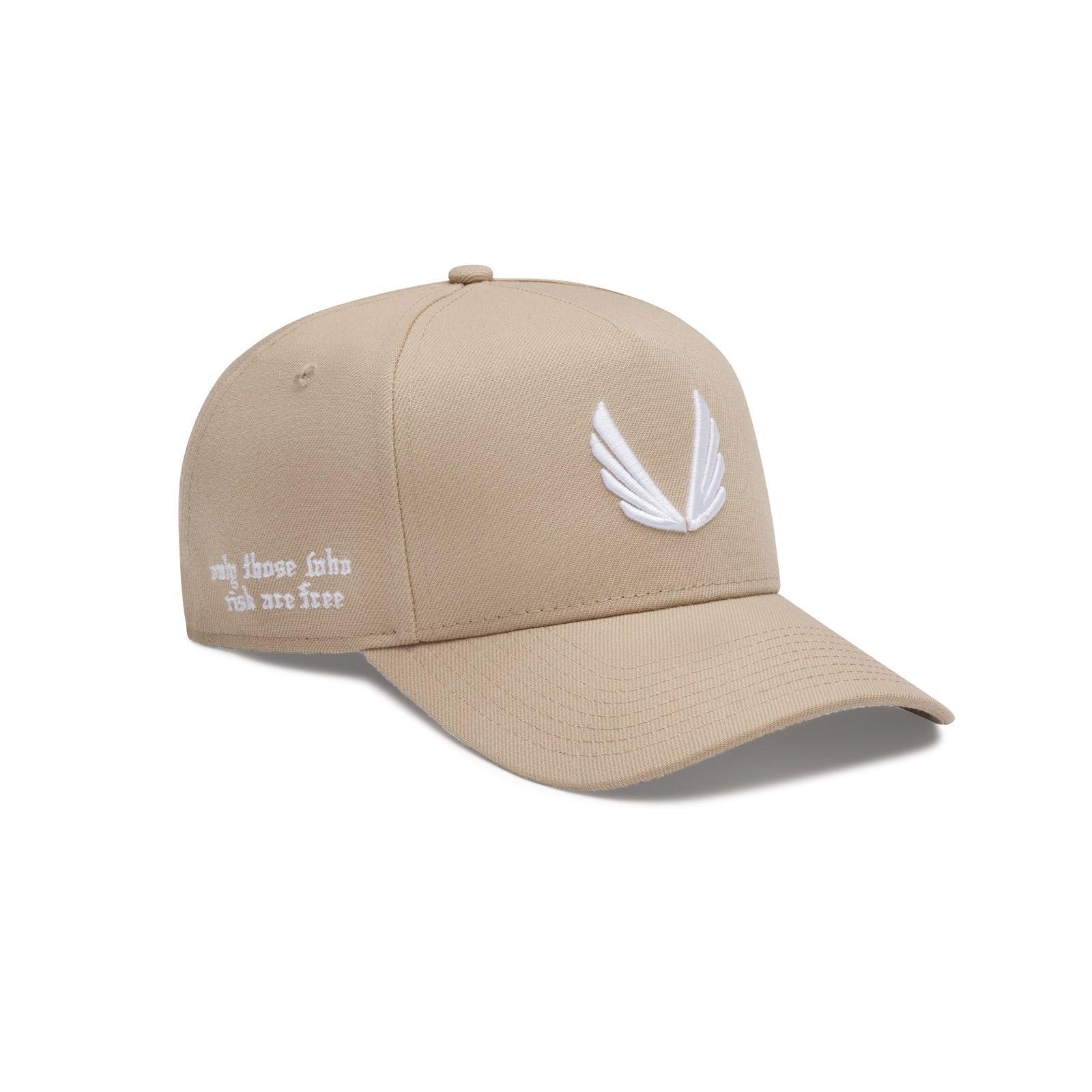 New Era® 9Forty® A-Frame Hat - Beige/White Product Image