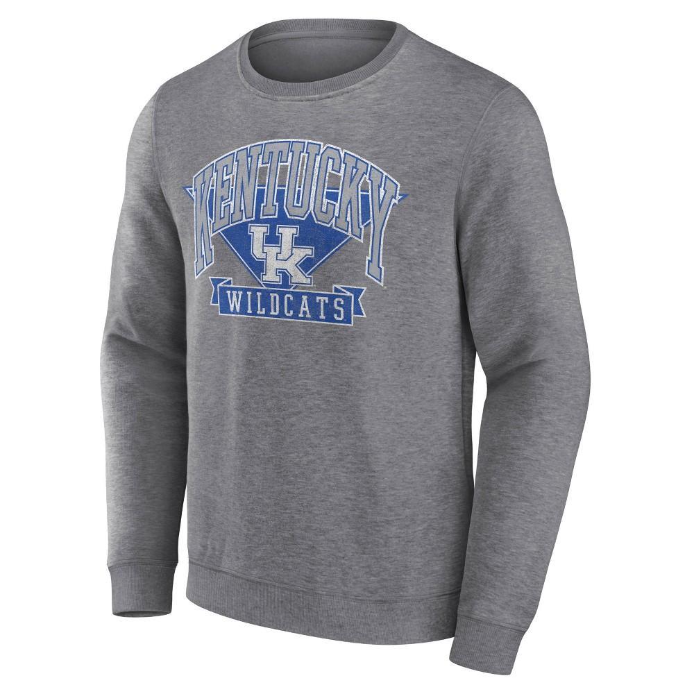 NCAA Kentucky Wildcats Mens Crew Neck Fleece Sweatshirt Product Image