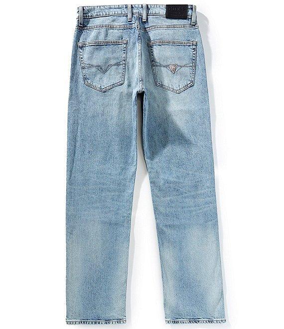 Guess Mason Regular Fit Distressed Jeans Product Image