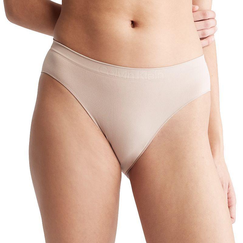 Calvin Klein Womens Bonded Flex Bikini - Neutral - XL Product Image