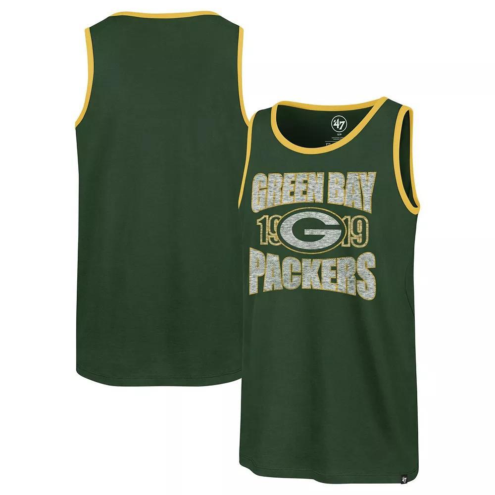 Men's '47 Green Green Bay Packers Upload Franklin Tank Top, Size: Small Product Image