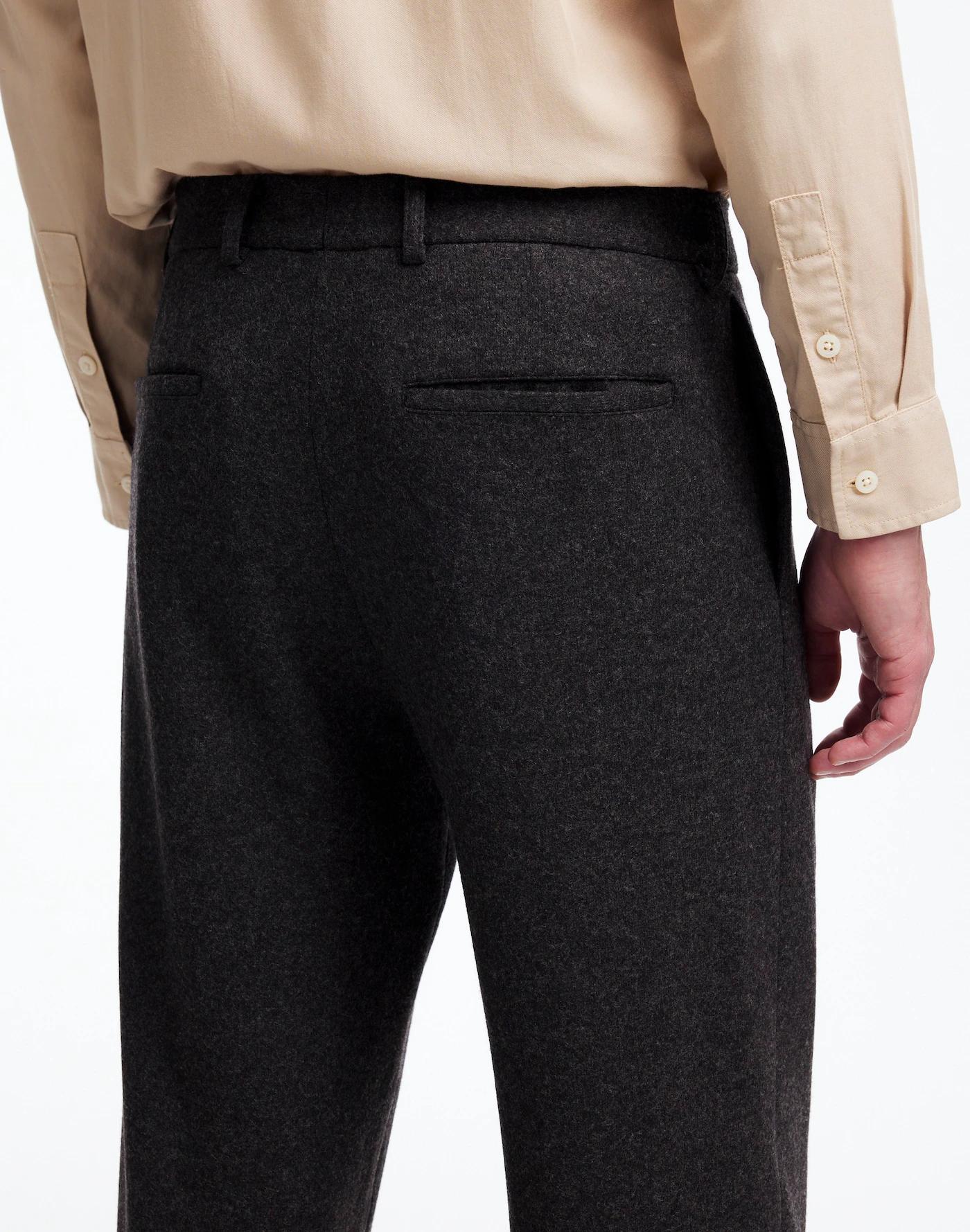 The Roebling Pleated Trouser in Italian Fabric Product Image