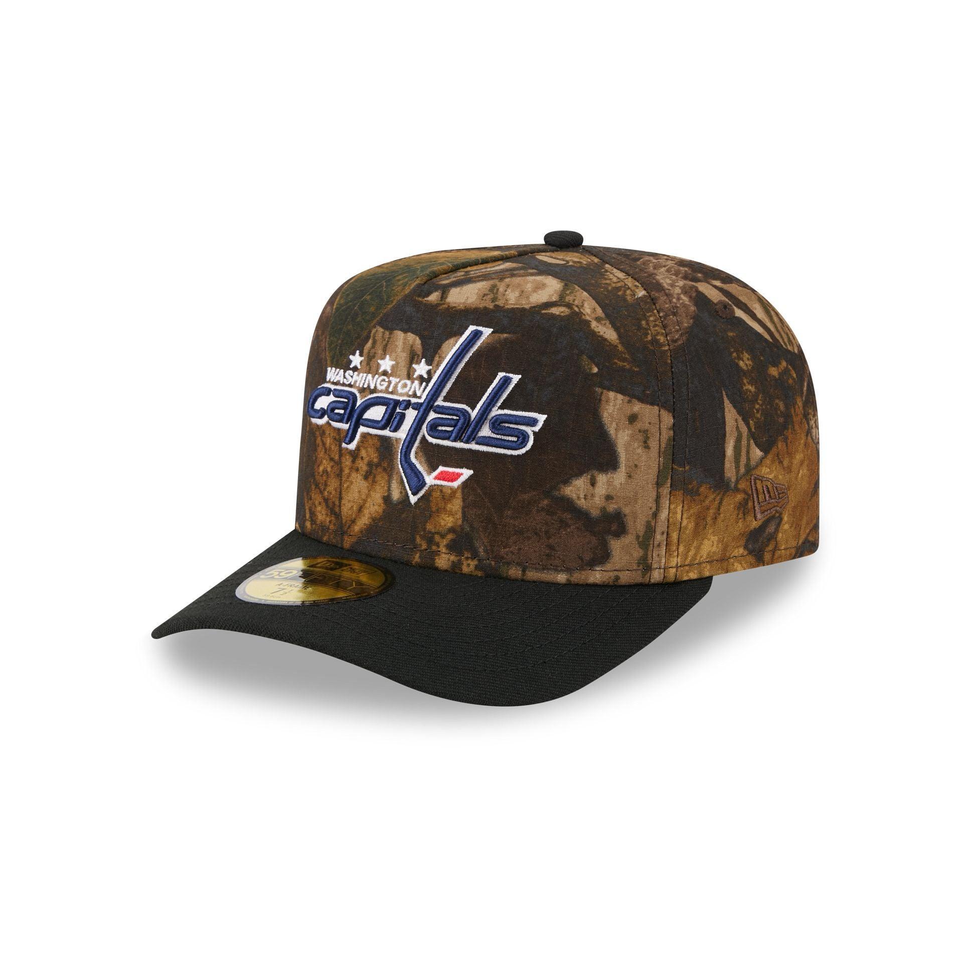 Washington Capitals Ripstop Camo 59FIFTY A-Frame Fitted Hat Male Product Image