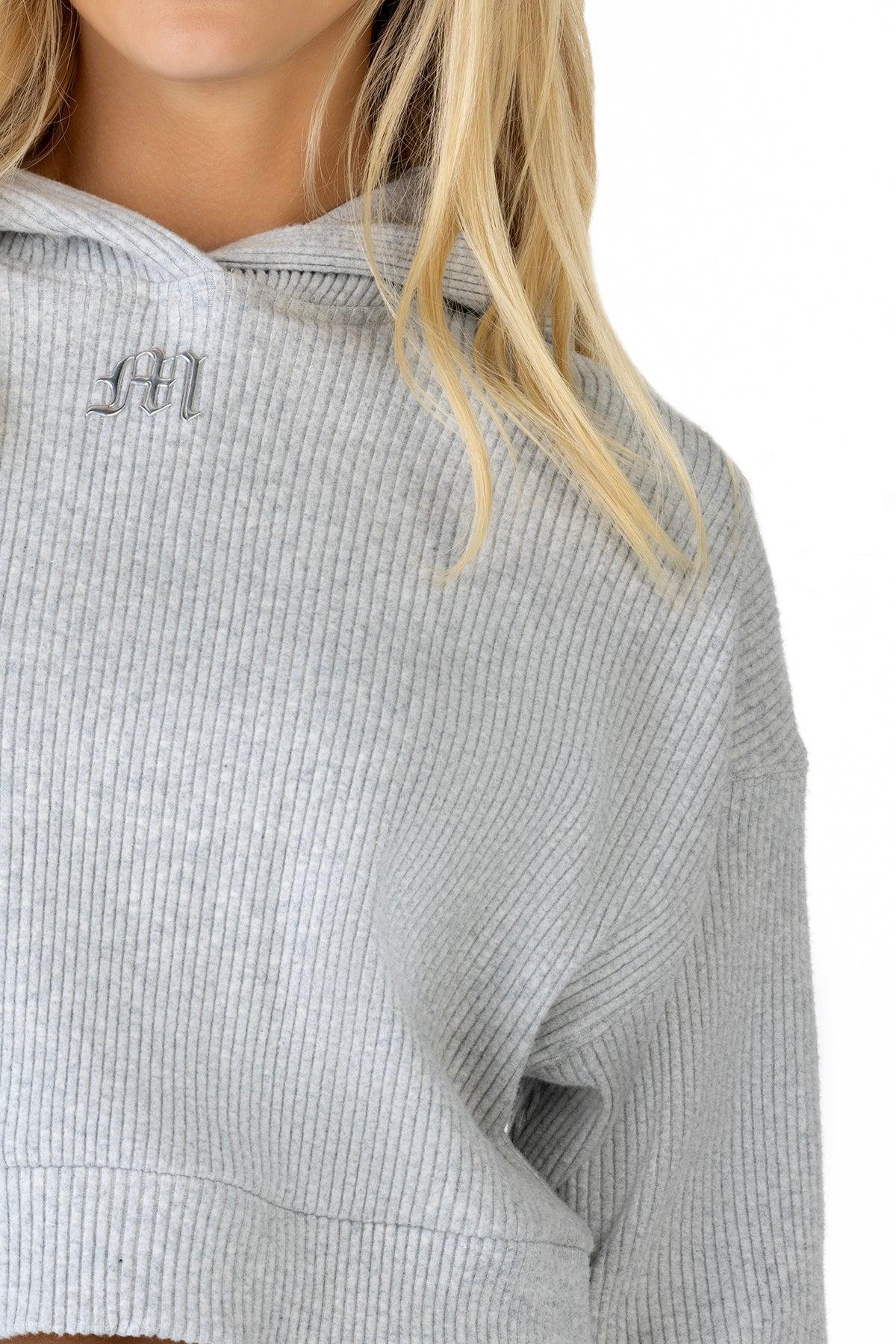 Nara Ribbed Hoodie Product Image