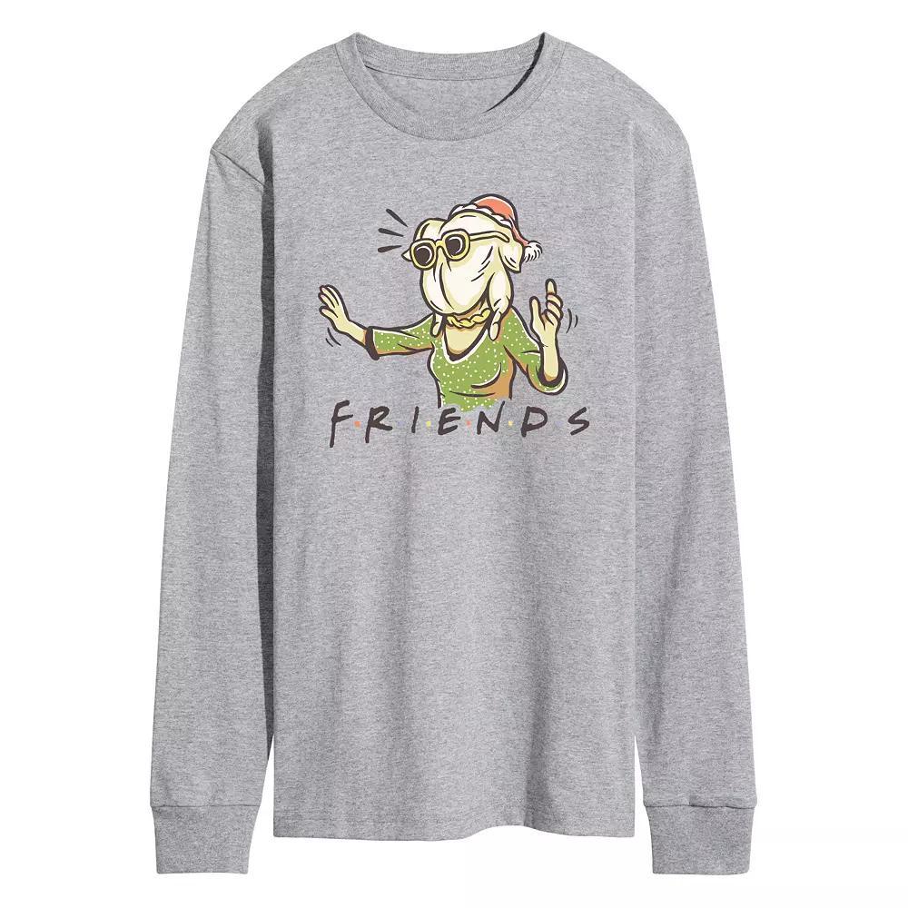 Men's Friends Phoebe Logo Long Sleeve Graphic Tee,  Product Image