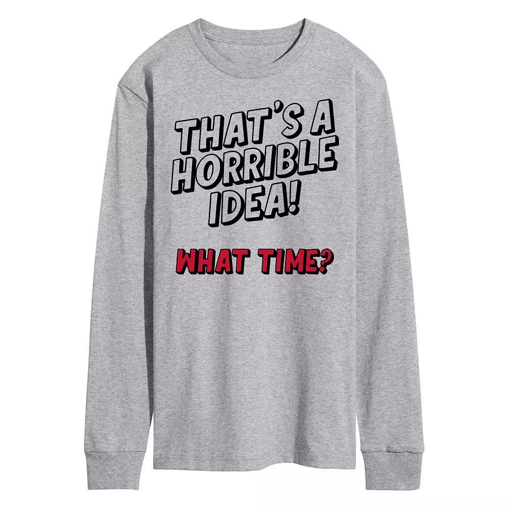 Men's "Horrible Idea" Graphic Tee,  Product Image